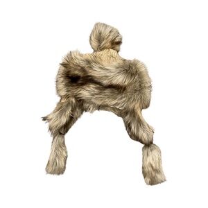 Faux Fur Ear Flap Beanie